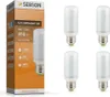 4x LED Lampe E27 8W ersetzt 60W warmweiß 3000K 230V Produktbild-Vorschau 2