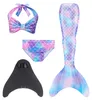 Meerjungfrauen-Flosse mit Bikini für Kinder Mermaiding Produktbild-Vorschau 2