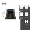 DAPRONA Firstband Alu, 180mm x 5m, Braun, RAL 8017, Produktbild-Vorschau 2