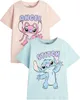Lilo & Stitch - T-Shirt für Mädchen(2er-Pack) kurzärmlig Produktbild-Vorschau 1