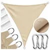 Sonnensegel dreieckig Wasserabweisendes Beige MalTec 3x3x3m Produktbild-Vorschau 1