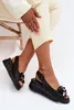 Leder Damen Plateau-Sandalen mit Verzierung Artiker 58C0055 Produktbild-Vorschau 7