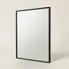 Rechteckiger Wandspiegel AXION, 60 x 40 cm, schwarz Produktbild-Vorschau 5