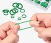 LUXTOM | Zestaw O-ringów, 270 sztuk, zielony, 18 rozmiarów, Podgląd zdjęcia produktu 5