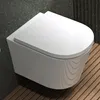Mai & Mai Hänge-WC Weiß mit Softclose Sitz  | Wand WC aus Produktbild-Vorschau 1