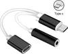 USB Typ C 2 in 1 Adapter Ladekabel Kabel 3,5 mm AUX Klinke Produktbild-Vorschau 1
