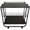 abc HOME | Servierwagen | drei Ablageflächen | klappbar | Produktbild-Vorschau 3