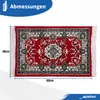 Orientteppich 60 x 40 cm in rot für Auto/KFZ mit Fransen Produktbild-Vorschau 3