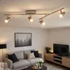 Elegante LED Deckenleuchte mit beweglichen Strahlern Produktbild-Vorschau 3