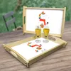Mr. & Mrs. Panda Tablett Einhorn Pilz - Weiß - Geschenk, Produktbild-Vorschau 2