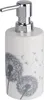 WENKO Dispenser di sapone liquido in Vetroceramica 360ml Anteprima dell’immagine prodotto 1