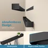 doporro Wandgarderobe mit Ablage, Garderobenleiste 40 cm Produktbild-Vorschau 4