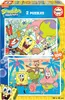 Puzzle Doppio Di Spongebob 2X100 Pezzi Anteprima dell’immagine prodotto 1