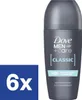 Lot de 6 déodorants à bille Dove - 50 ml - Men+Care Classic Voir les images du produit 8