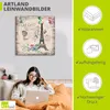 ARTland Leinwandbild Paris - meine Liebe Größe: 50x50 cm Produktbild-Vorschau 3