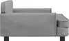 Side view of a gray dog bed. Náhled obrázku produktu