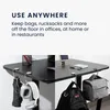 kwmobile 2x Tisch Handtaschenhalter Haken - Faltbare Produktbild-Vorschau 5