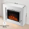 KAMINIO Chimenea eléctrica MATTI: Chimenea eléctrica de pie Vista previa de la imagen del producto 6