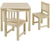 Bomi Amy Kindertafel met 2 Stoeltjes HoutNaturel - Massief Productafbeelding-voorbeeld 1
