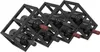 vidaXL Stojan na víno černý dubový vzhled 63 x 16,5 x 25 cm Náhled obrázku produktu 2