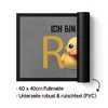 Ich bin in Rente Fußmatte Rentner Rentnerin Geschenk Produktbild-Vorschau 2