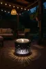 Gartenbrunnen mit LED Beleuchtung aus Metall runder Produktbild-Vorschau 5