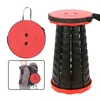 Tabouret pliant rouge, télescopique & réglable en hauteur,, Voir les images du produit 10