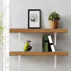 set de 12 équerres d'étagère blanches | Support d'étagère Voir les images du produit 5