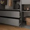 Armoire à vêtements Livinity Trento Anthracite Lot de 3, Voir les images du produit 5