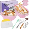 Gärkörbchen Set Silikon faltbar, rund & oval Brotgärkorb Produktbild-Vorschau 1