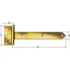 Alberts Kreuzgehänge verzinkt 591 x 59 x 103 mm schwer Produktbild-Vorschau 4