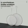 2 Stück Pfannenspritzschutz, Edelstahl Ölspritzschutz für Produktbild-Vorschau 4