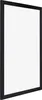 A black picture frame is shown against a white background. Produktbild-Vorschau