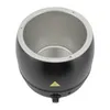 A top-down view of an empty black electric soup kettle. Náhled obrázku produktu