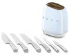 Smeg KBSF02PB, messenhouder met gaten, roestvrij staal, Productafbeelding-voorbeeld 4