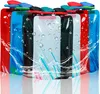 Lot de 8 gourdes pliables de 700 ml, poches à eau souples Voir les images du produit 8