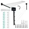 Secadora de ropa de pared plegable de 20 metros con brazos Vista previa de la imagen del producto 1