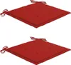 vidaXL Klappbare Gartenstühle 2 Stk. mit Kissen Bambus Produktbild-Vorschau 6