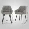WOLTU 4er Set Esszimmerstühle, ergonomischer Sessel, aus Produktbild-Vorschau 7