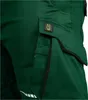 A close-up view of the side pocket of green work trousers. Produktbild-Vorschau