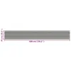 vidaXL Schermo privacy per balconi HDPE 75x600 cm antracite Anteprima dell’immagine prodotto 4