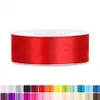Satinband 25mm Rot - 25 Meter Rolle Geschenk- & Produktbild-Vorschau 1