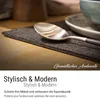 Casoro 6er Platzset aus waschbarem Filz, Platzmatten je Produktbild-Vorschau 3
