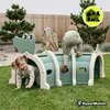 Tunnel giochi per bambini a forma di coccodrillo, composto Anteprima dell’immagine prodotto 3