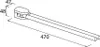 Dietsche Metasoft Handtuchhalter 2 armig chrom Dietsche, Produktbild-Vorschau 6