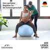 EliteAthlete® Gymnastikball Sitzball Büro ergonomisch mit Produktbild-Vorschau 4
