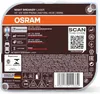 The image shows the packaging of an OSRAM H7 12V 55W PX26d Night Breaker Laser headlight bulb. Náhled obrázku produktu