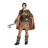 Maman Costume Viking Nordique Marron S Marron S Voir les images du produit 1