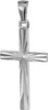 trendor 75647 Kreuz-Anhänger 22 mm Weißgold 585 (14 Karat) 1 Produktbild-Vorschau