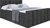 ALTDECOR Boxspringbett mit Fußteil, 2 Matratzen und Topper Produktbild-Vorschau 2